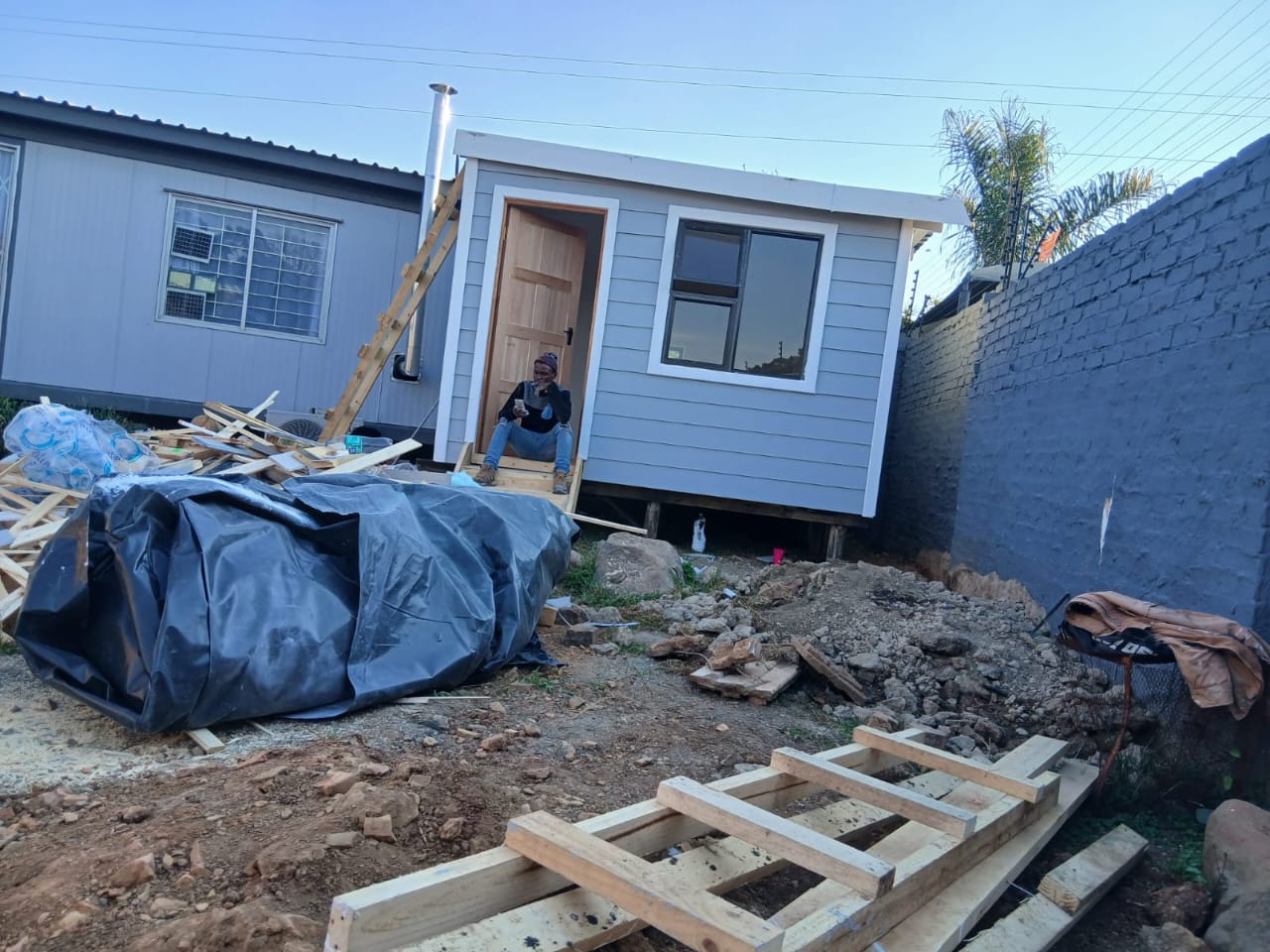 Nutec Cabins project 5: After by Hot Mix Holdings